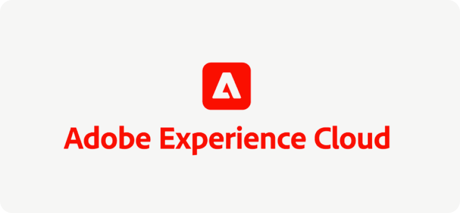 adobe experience cloud logo red